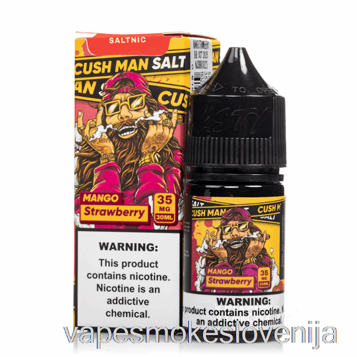 Vape Slovenija Cush Man - Mango Jagoda - Nasty Sol - 30ml 35mg